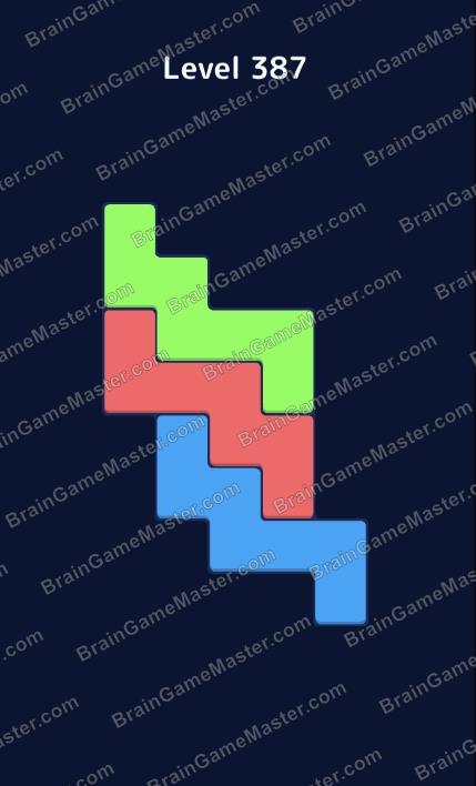 The answer to level 381, 382, 383, 384, 385, 386, 387, 388, 389 and 390 game is Brain Bricks