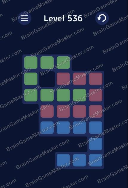 The answer to level 531, 532, 533, 534, 535, 536, 537, 538, 539 and 540 game is Brain Bricks