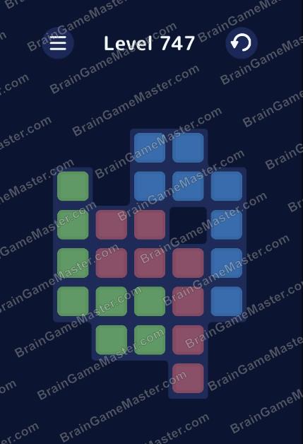 The answer to level 741, 742, 743, 744, 745, 746, 747, 748, 749 and 750 game is Brain Bricks