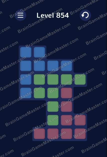 The answer to level 851, 852, 853, 854, 855, 856, 857, 858, 859 and 860 game is Brain Bricks