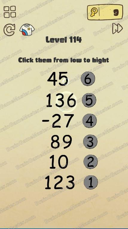 The answer to level 111, 112, 113, 114, 115, 116, 117, 118, 119, and 120 is Brain Crazy: IQ Challenge Puzzle