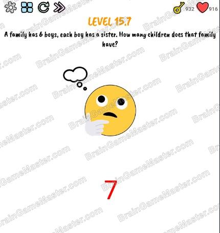 The answer to level 15.0, 15.1, 15.2, 15.3, 15.4, 15.5, 15.6, 15.7, 15.8 and 15.9 is Brain Quiz - Test Your Brain