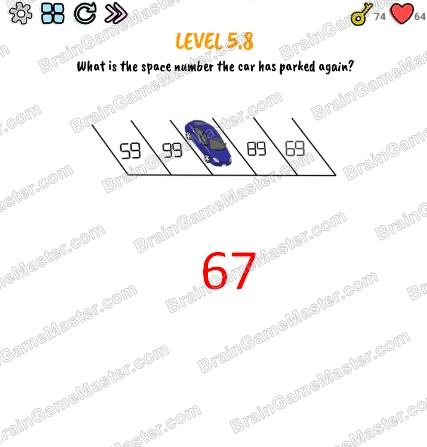 The answer to level 5.0, 5.1, 5.2, 5.3, 5.4, 5.5, 5.6, 5.7, 5.8 and 5.9 is Brain Quiz - Test Your Brain