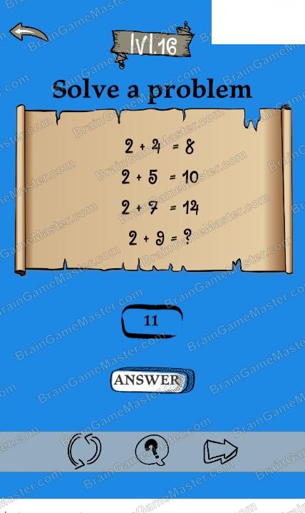 The answer to level 16, 17, 18, 19 and 20 is game Broken Brain: Puzzle, Solve and Get Smarter