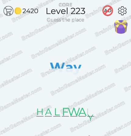 The answer to level 221, 222, 223, 224, 225, 226, 227, 228, 229 and 230 game is Dingbats - Word Trivia