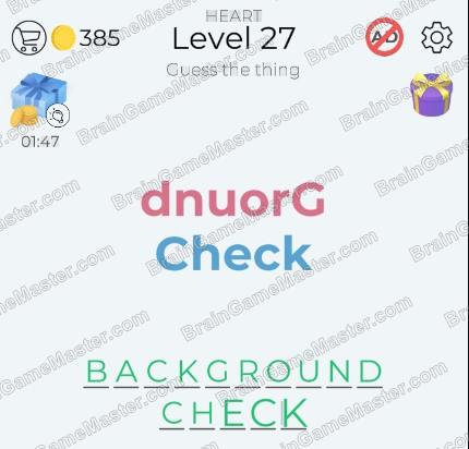 The answer to level 21, 22, 23, 24, 25, 26, 27, 28, 29 and 30 game is Dingbats - Word Trivia