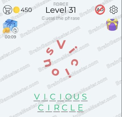 The answer to level 31, 32, 33, 34, 35, 36, 37, 38, 39 and 40 game is Dingbats - Word Trivia