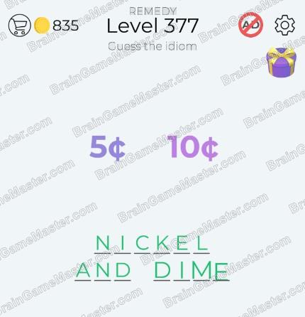 The answer to level 371, 372, 373, 374, 375, 376, 377, 378, 379 and 380 game is Dingbats - Word Trivia