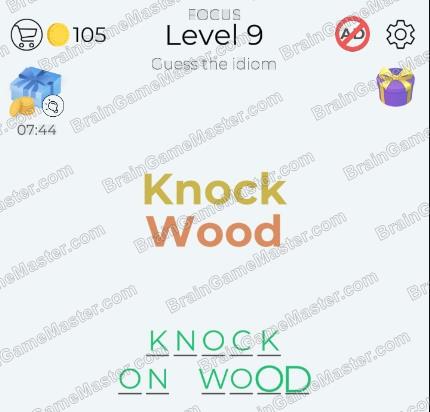 The answer to level 1, 2, 3, 4, 5, 6, 7, 8, 9 and 10 game is Dingbats - Word Trivia
