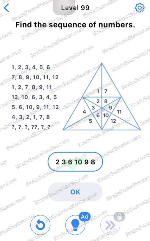 The answer to level 91, 92, 93, 94, 95, 96, 97, 98, 99, and 100 is Easy Game – Brain Test
