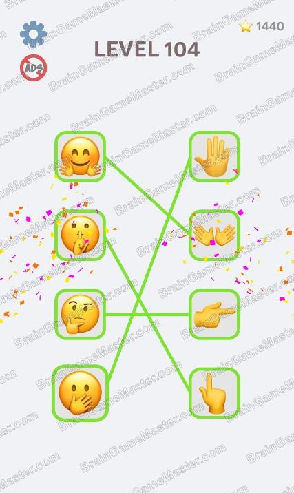 The answer to level 101, 102, 103, 104, 105, 106, 107, 108, 109, and 110 is Emoji Puzzle!