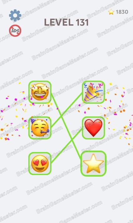 The answer to level 131, 132, 133, 134, 135, 136, 137, 138, 139, and 140 is Emoji Puzzle!