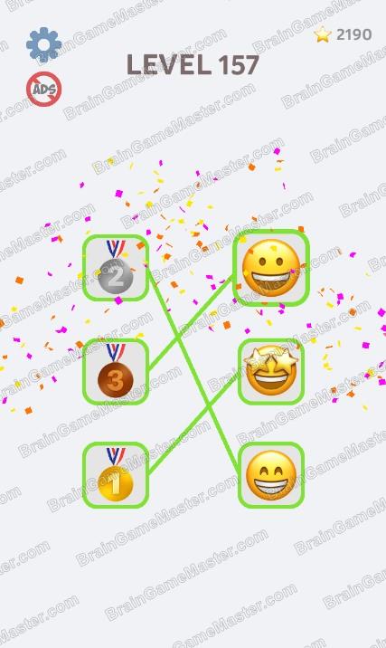 The answer to level 151, 152, 153, 154, 155, 156, 157, 158, 159, and 160 is Emoji Puzzle!