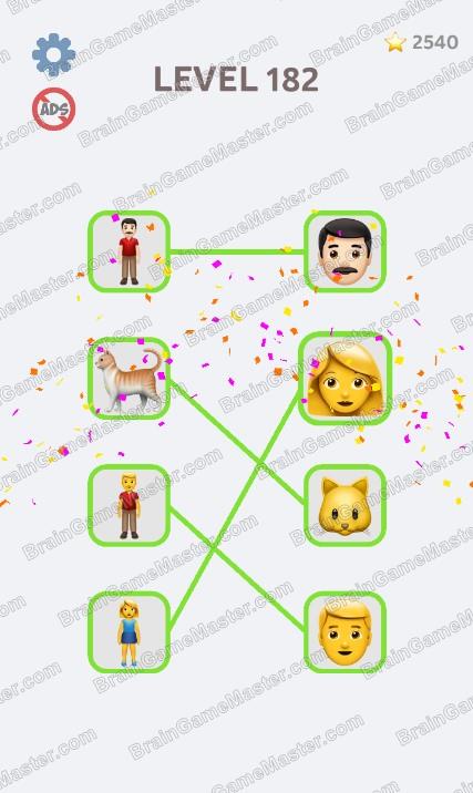 The answer to level 181, 182, 183, 184, 185, 186, 187, 188, 189, and 190 is Emoji Puzzle!