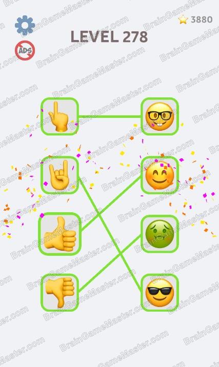 The answer to level 271, 272, 273, 274, 275, 276, 277, 278, 279, and 280 is Emoji Puzzle!