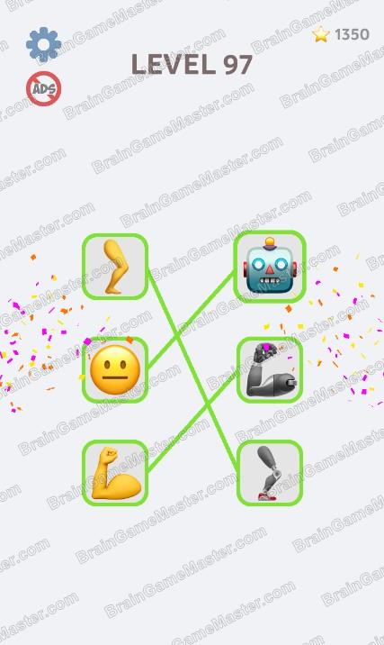 The answer to level 91, 92, 93, 94, 95, 96, 97, 98, 99, and 100 is Emoji Puzzle!