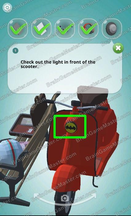 Answer to game FindAll level - Scooter