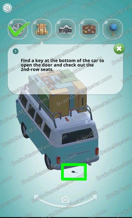 Answer to game FindAll level - Camping car