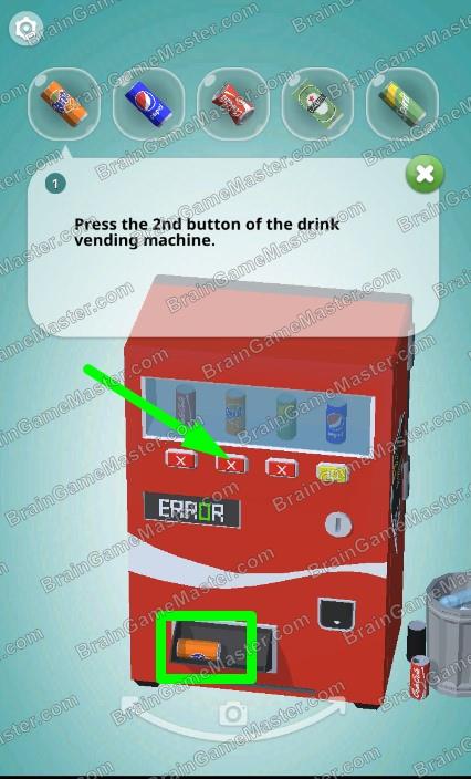 Answer to game FindAll level - Drink vending machine