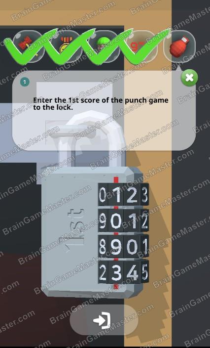 Answer to game FindAll level - Punch machine