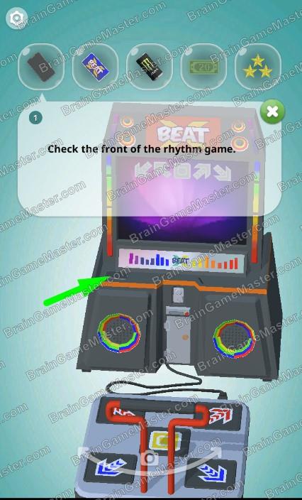 Answer to game FindAll level - Rhythm game machine