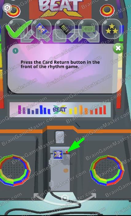 Answer to game FindAll level - Rhythm game machine