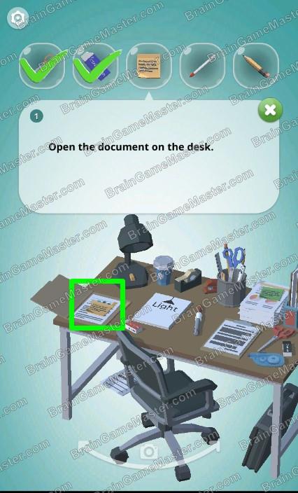 Answer to game FindAll level - Desk