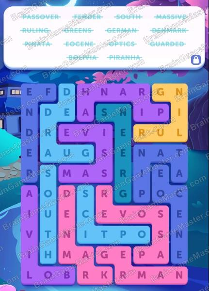 The answer to level 41, 42, 43, 44, 45, 46, 47, 48, 49 and 50 game is Word Lanes Search: Relaxing Word Search
