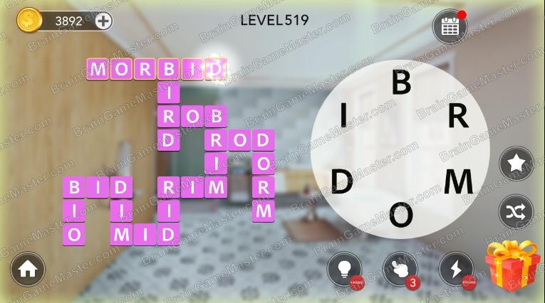 Makeover & Word answer game to level 501 to 550