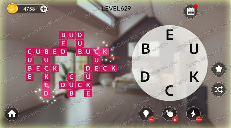 Makeover & Word answer game to level 601 to 650