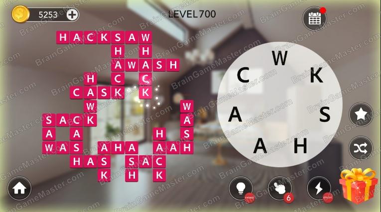 Makeover & Word answer game to level 651 to 700