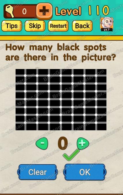 The answer to level 101, 102, 103, 104, 105, 106, 107, 108, 109, and 110 is Mr Brain – Trick Puzzle Game
