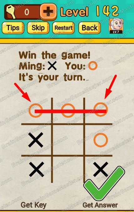 The answer to level 141, 142, 143, 144, 145, 146, 147, 148, 149, and 150 is Mr Brain – Trick Puzzle Game