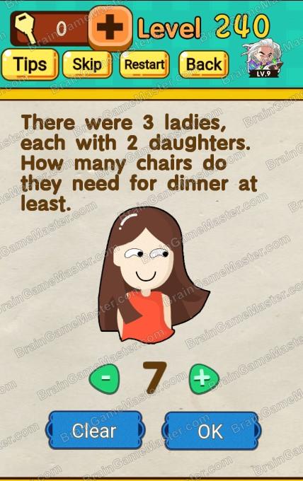 The answer to level 231, 232, 233, 234, 235, 236, 237, 238, 239, and 240 is Mr Brain – Trick Puzzle Game