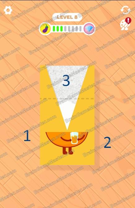 The answer to level 1, 2, 3, 4, 5, 6, 7, 8, 9 and 10 game is Paper Fold