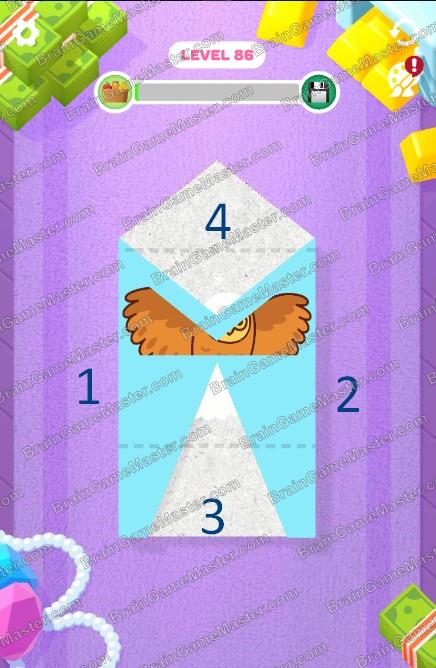 The answer to level 81, 82, 83, 84, 85, 86, 87, 88, 89 and 90 game is Paper Fold