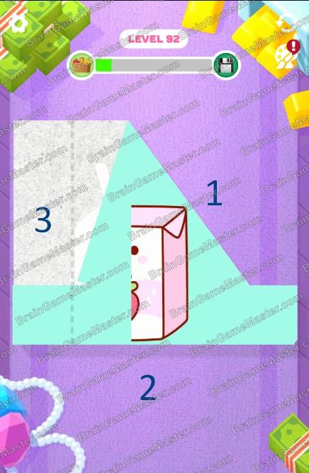 The answer to level 91, 92, 93, 94, 95, 96, 97, 98, 99 and 100 game is Paper Fold