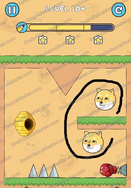 The answer to level 101, 102, 103, 104, 105, 106, 107, 108, 109 and 110 game is Save The Dog