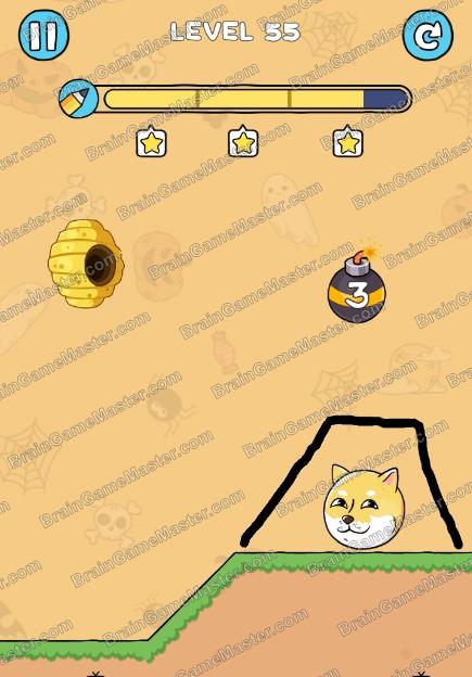 The answer to level 51, 52, 53, 54, 55, 56, 57, 58, 59 and 60 game is Save The Dog