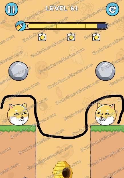 The answer to level 61, 62, 63, 64, 65, 66, 67, 68, 69 and 70 game is Save The Dog