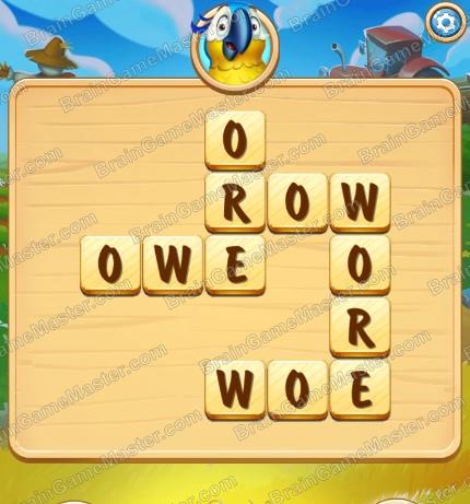 The answer to level 101, 102, 103, 104, 105, 106, 107, 108, 109 and 110 is Save The Hay: Word Adventure