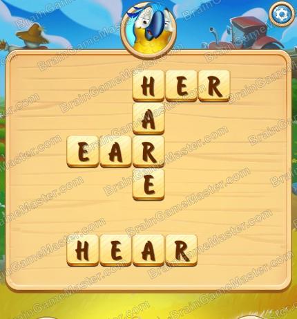 The answer to level 121, 122, 123, 124, 125, 126, 127, 128, 129 and 130 is Save The Hay: Word Adventure
