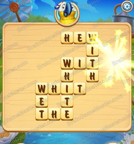 The answer to level 151, 152, 153, 154, 155, 156, 157, 158, 159 and 160 is Save The Hay: Word Adventure
