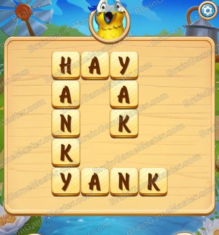 The answer to level 161, 162, 163, 164, 165, 166, 167, 168, 169 and 170 is Save The Hay: Word Adventure