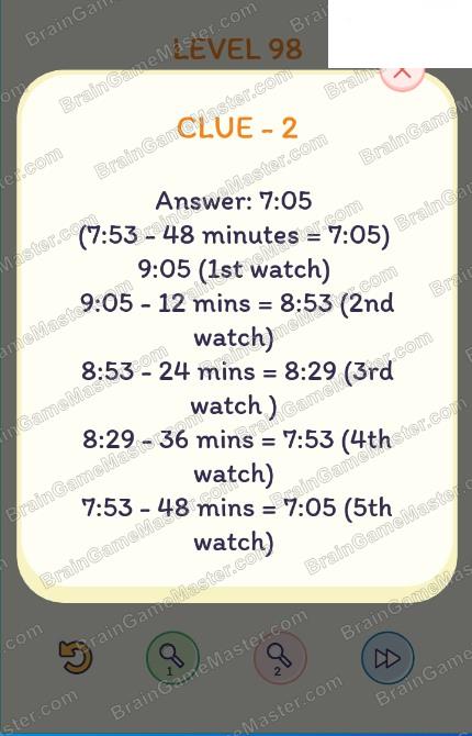 The answer to level 91, 92, 93, 94, 95, 96, 97, 98, 99 and 100 is Smart Brain - Addictive Brain Puzzle Game