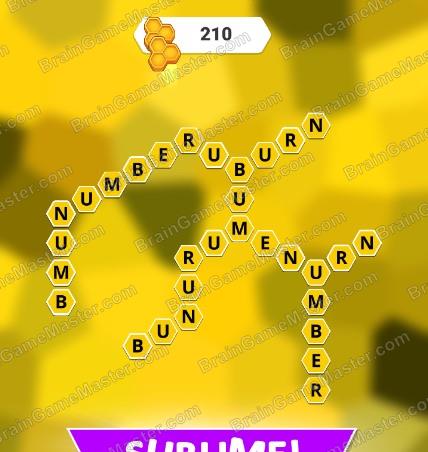 The answer to level 101, 102, 103, 104, 105, 106, 107, 108, 109 and 110 is Spelling Bee - Crossword Puzzle Game