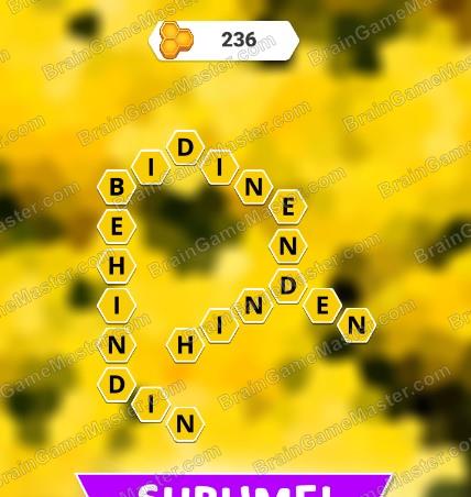 The answer to level 111, 112, 113, 114, 115, 116, 117, 118, 119 and 120 is Spelling Bee - Crossword Puzzle Game