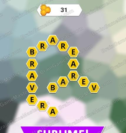 The answer to level 61, 62, 63, 64, 65, 66, 67, 68, 69 and 70 is Spelling Bee - Crossword Puzzle Game