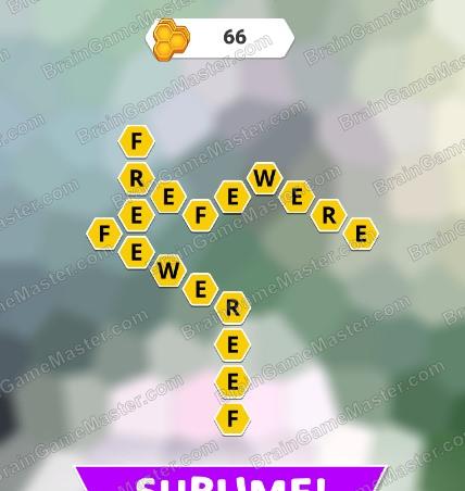 The answer to level 71, 72, 73, 74, 75, 76, 77, 78, 79 and 80 is Spelling Bee - Crossword Puzzle Game