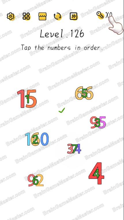 The answer to level 121, 122, 123, 124, 125, 126, 127, 128, 129, and 130 is Super Brain